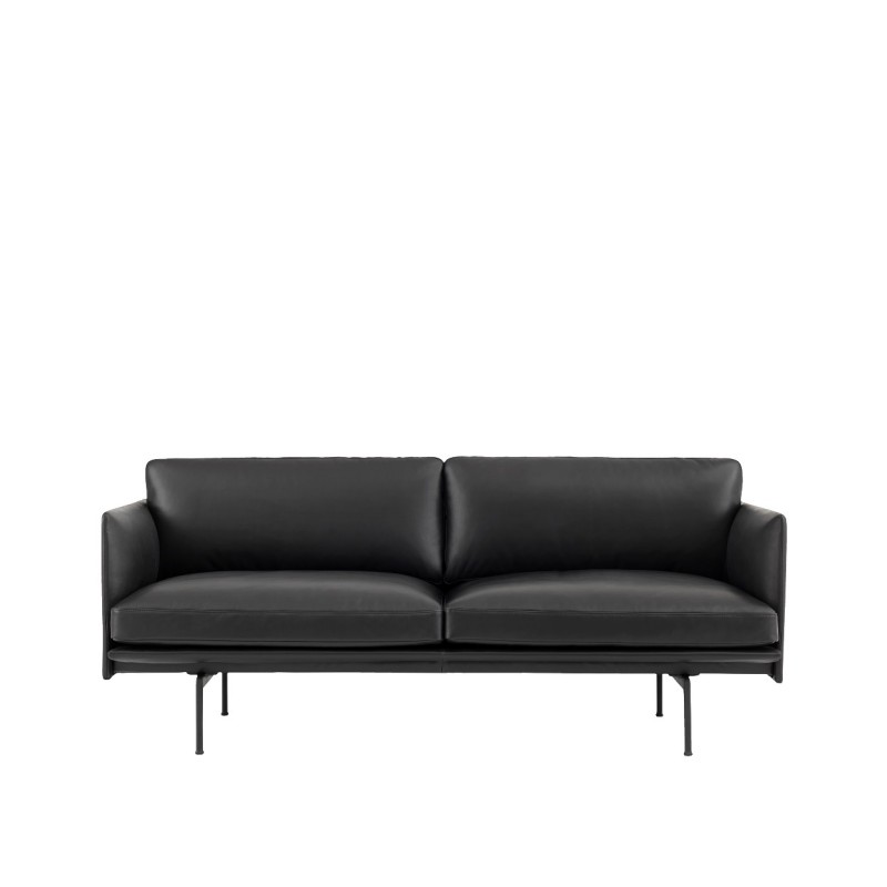 OUTLINE SOFA 2-SEATER - LEATHER