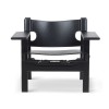 FREDERICIA SPANISH CHAIR BLACK LEATHER