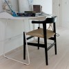 pp møbler PP68 CHAIR - BLACK PAINTED/ NATURAL SEAT