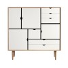 ANDERSEN FURNITURE S3 RANGEMENT - BLANC