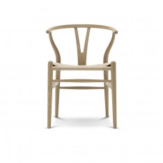 CH 24 CHÊNE SAVONNÉ WISHBONE CHAIR