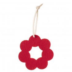 VERSO DESIGN HELMI XMAS ORNAMENT RED