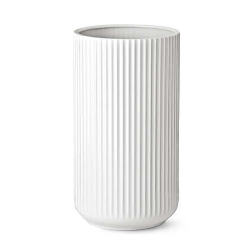 LYNGBY VASE 31CM BLANC