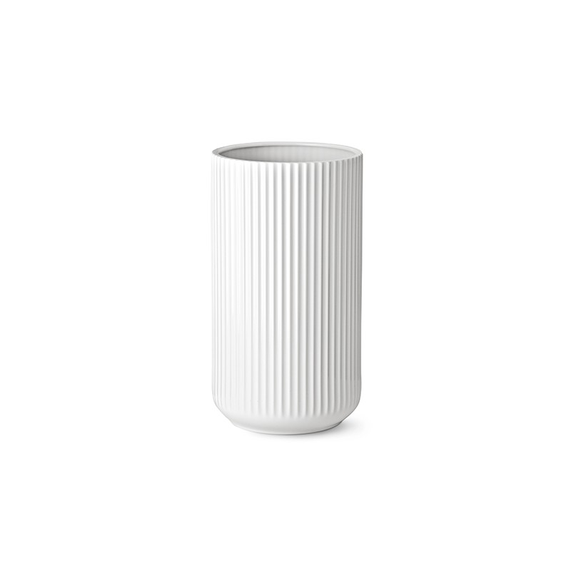 LYNGBY VASE 31CM BLANC