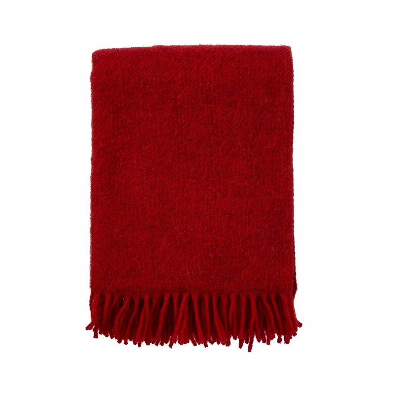 GOTLAND THROW 130X200CM RED
