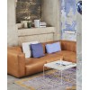 HAY MAGS SOFT SOFA 3 PLACES - CUIR SILK 0250(COMBI 1)