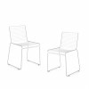 HAY HEE DINING CHAIR - 2PCS WHITE