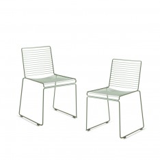 HAY HEE DINING CHAIR - 2PCS FALL GREEN