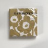 MARIMEKKO SERVIETTE EN PAPIER - GRAND - UNIKKO BLANC/OR