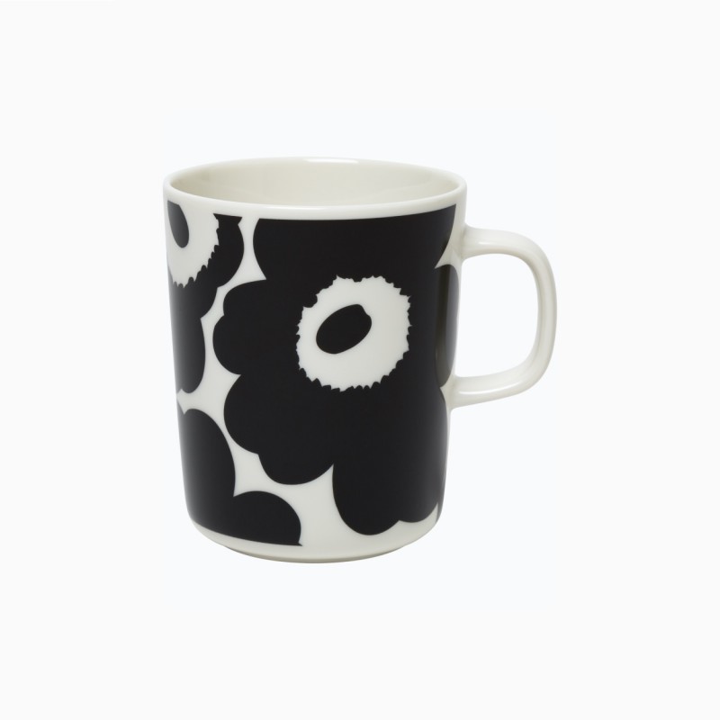 TASSE À CAFÉ OIVA/UNIKKO 2.5DL NOIR/BLANC