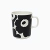MARIMEKKO OIVA/UNIKKO KOFFIEKOP 2.5DL ZWART/WIT