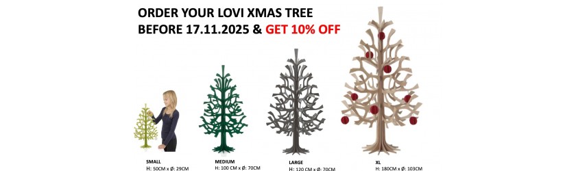 LOVI KERSTBOMEN -10% LOVI KERSTBOMEN -10%
